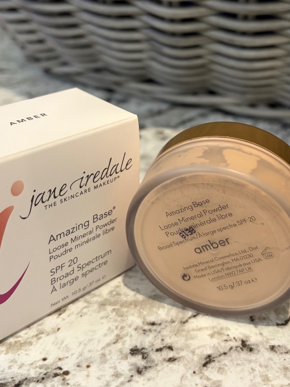 Jane Iredale Amazing Base Loose Mineral Powder AMBER